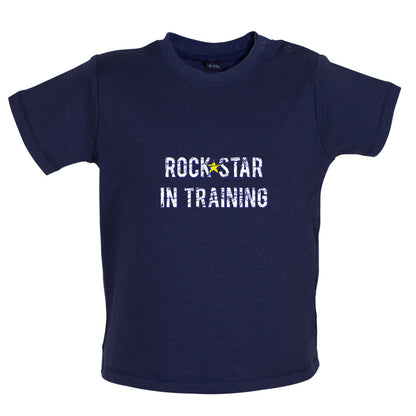 Rock Star In Training Baby T Shirt