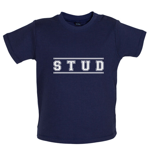 Stud College Style Baby T Shirt