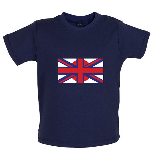 Japanese Union Jack Flag  Baby T Shirt