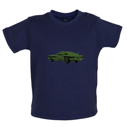 Classic American Muscle Car Baby T Shirt