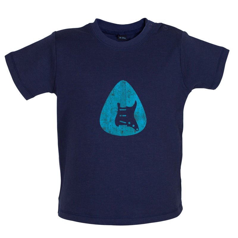 Guitar Pick Scratch Plate Baby T Shirt