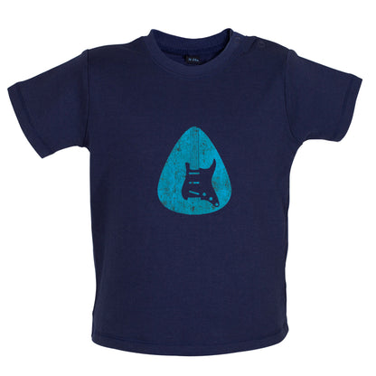 Guitar Pick Scratch Plate Baby T Shirt