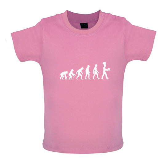 Evolution of Man Bake Baby T Shirt