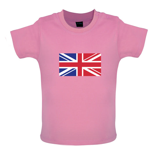 French Union Jack Flag Baby T Shirt