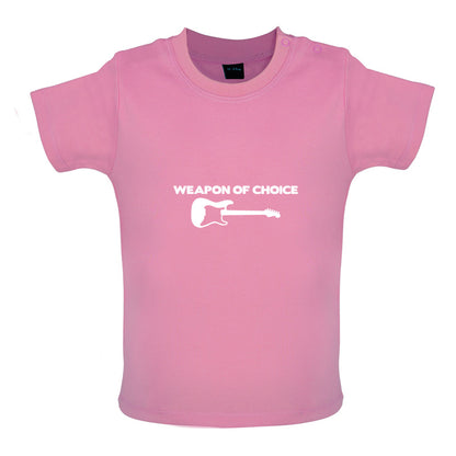 Weapon Of Choice Guitar Baby T Shirt