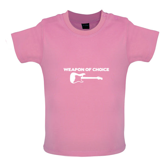 Weapon Of Choice Guitar Baby T Shirt