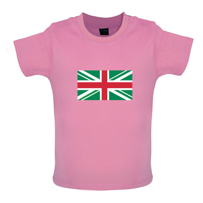 Union Jack Nigeria Flag Baby T Shirt
