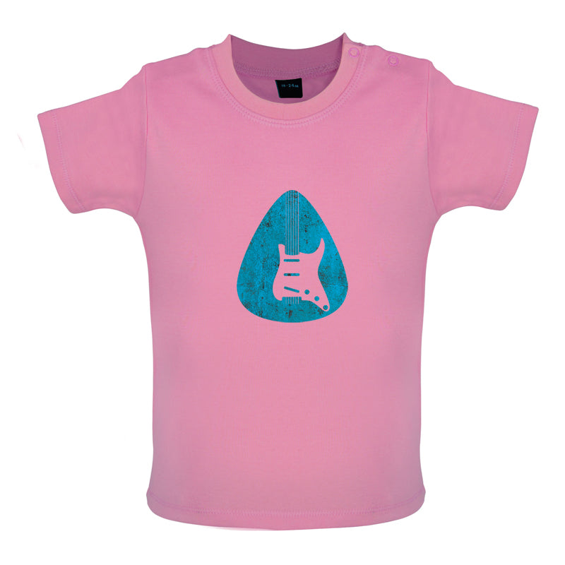Guitar Pick Scratch Plate Baby T Shirt