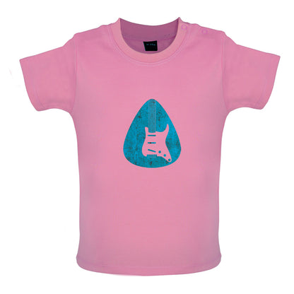 Guitar Pick Scratch Plate Baby T Shirt