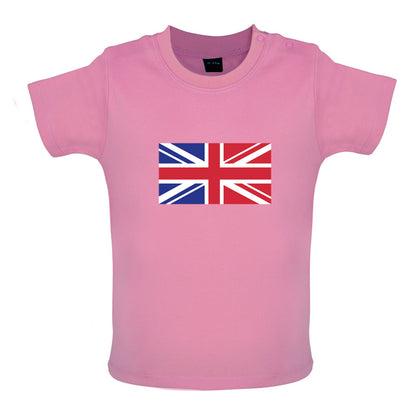 French Union Jack Flag Baby T Shirt
