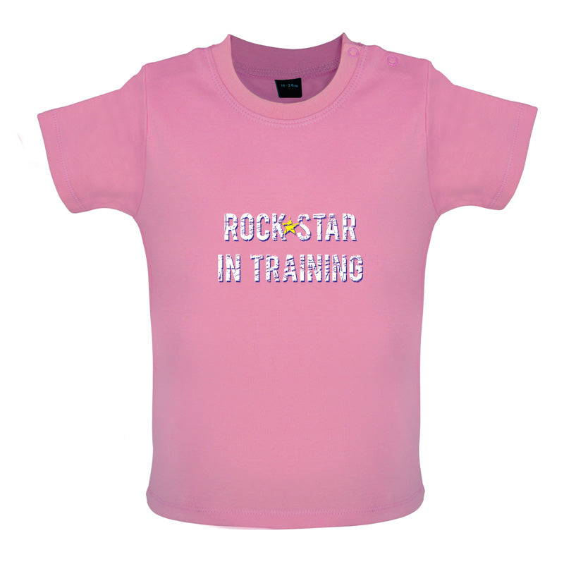 Rock Star In Training Baby T Shirt