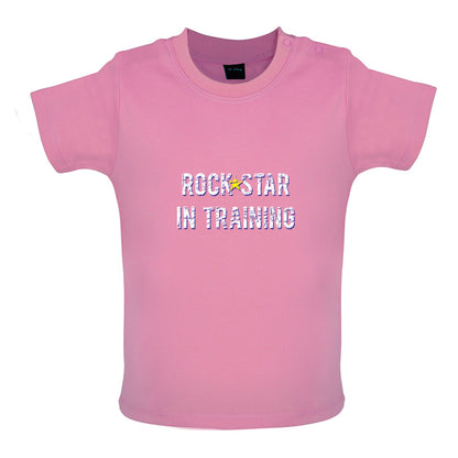 Rock Star In Training Baby T Shirt