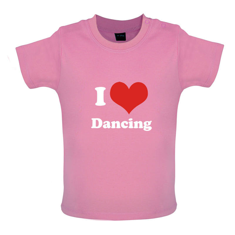 I Love Dancing Baby T Shirt