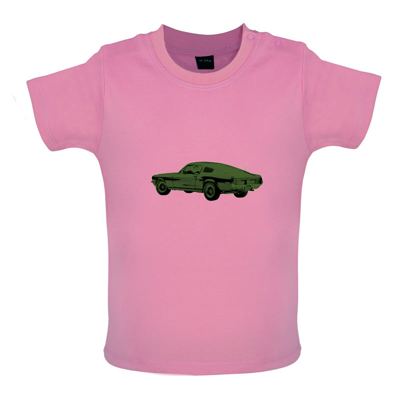 Classic American Muscle Car Baby T Shirt