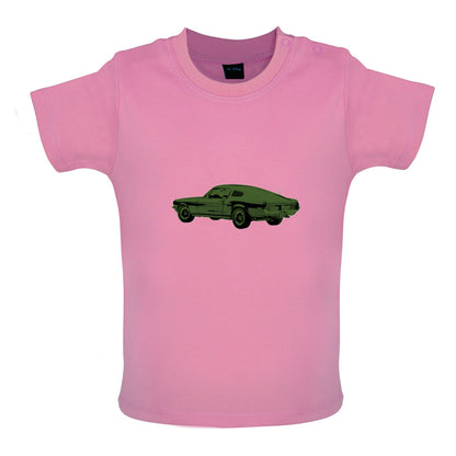 Classic American Muscle Car Baby T Shirt