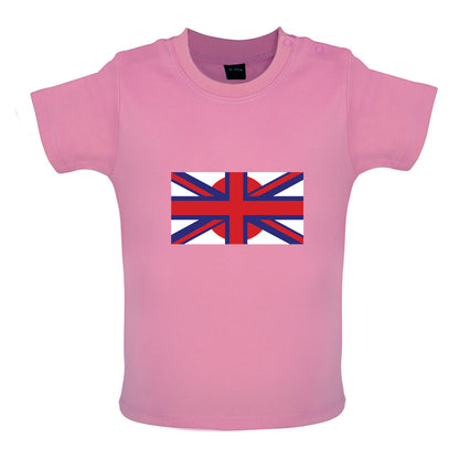 Japanese Union Jack Flag  Baby T Shirt