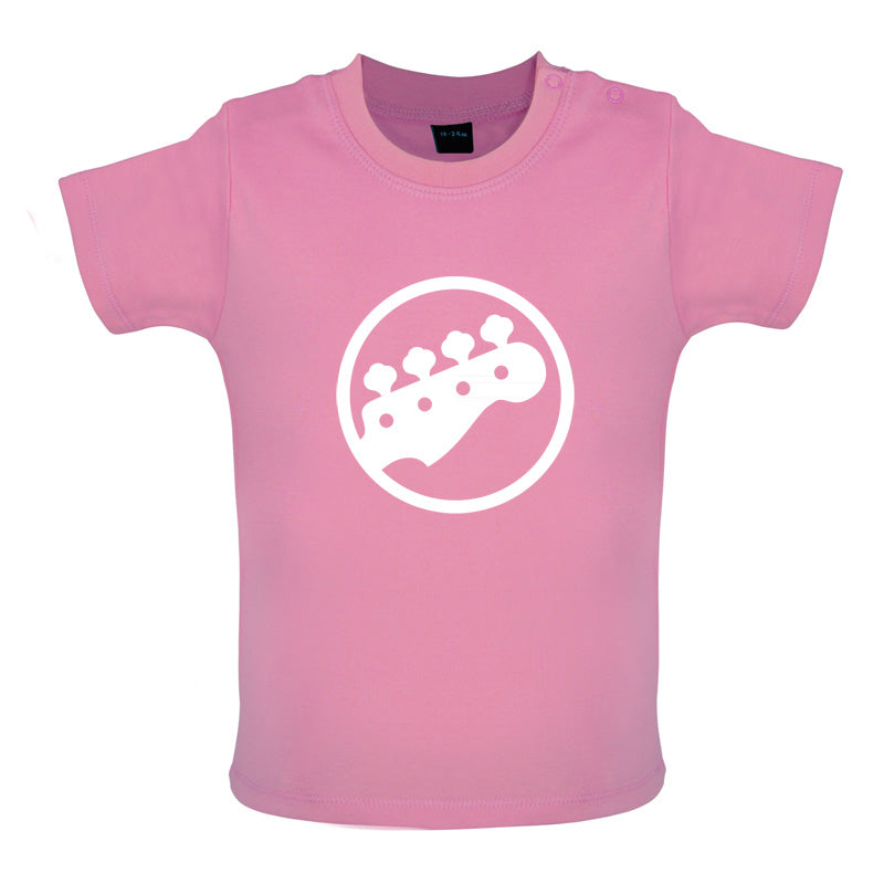 Bass Guitar Headstock Baby T Shirt