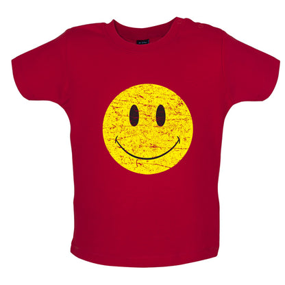 Smiley Rave Face Baby T Shirt