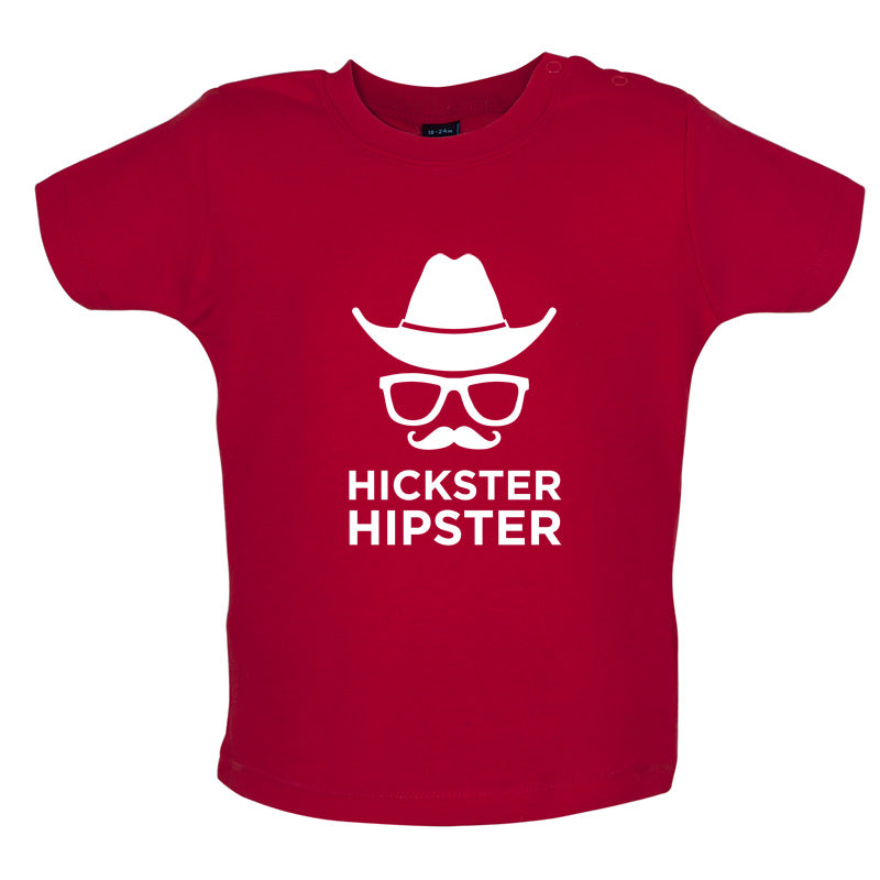 Hickster Hipster Baby T Shirt