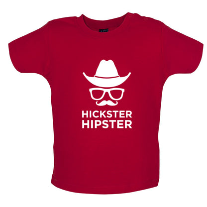 Hickster Hipster Baby T Shirt