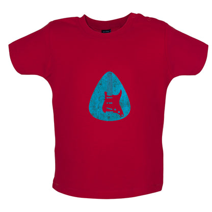Guitar Pick Scratch Plate Baby T Shirt