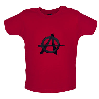 Anarchy Symbol Baby T Shirt