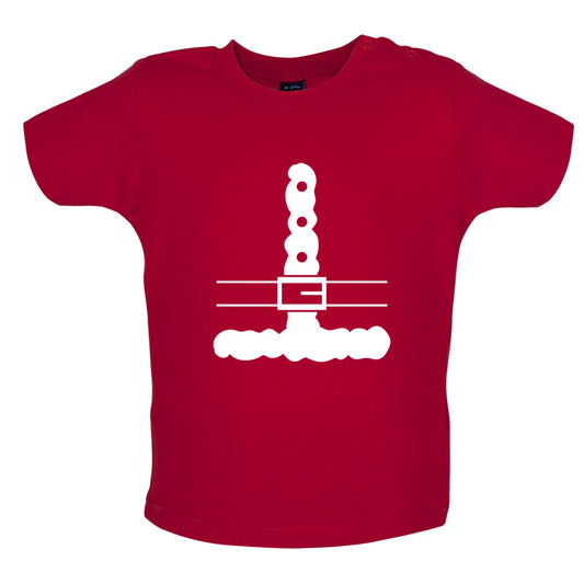 Santa Costume Baby T Shirt
