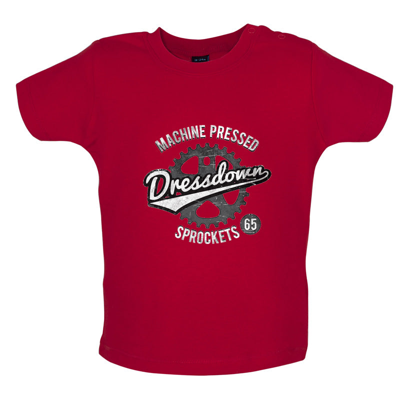 Machine Pressed Sprockets Dressdown Baby T Shirt