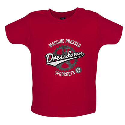 Machine Pressed Sprockets Dressdown Baby T Shirt