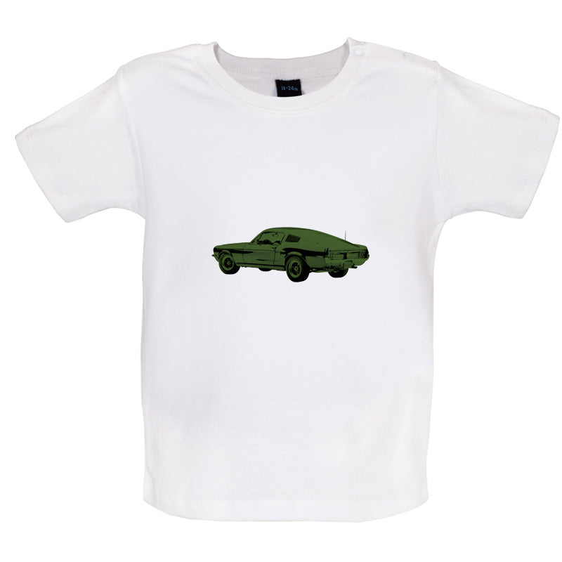 Classic American Muscle Car Baby T Shirt