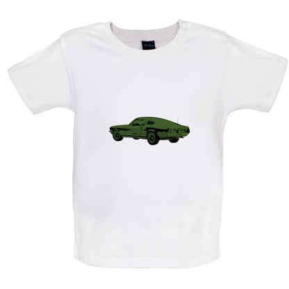 Classic American Muscle Car Baby T Shirt