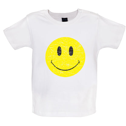 Smiley Rave Face Baby T Shirt