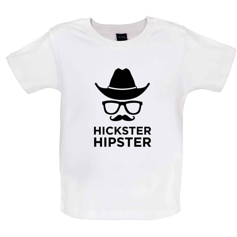 Hickster Hipster Baby T Shirt