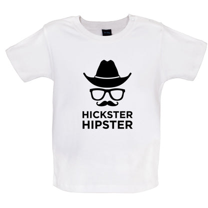 Hickster Hipster Baby T Shirt