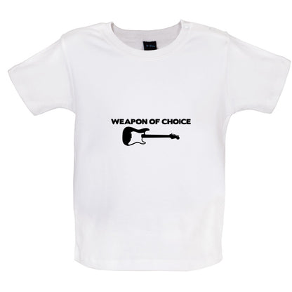 Weapon Of Choice Guitar Baby T Shirt