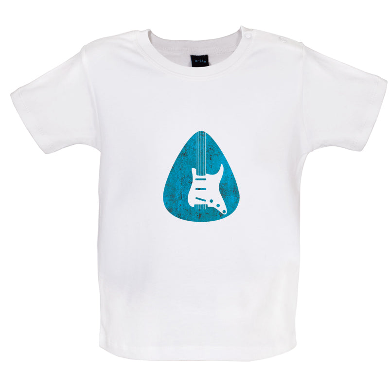 Guitar Pick Scratch Plate Baby T Shirt