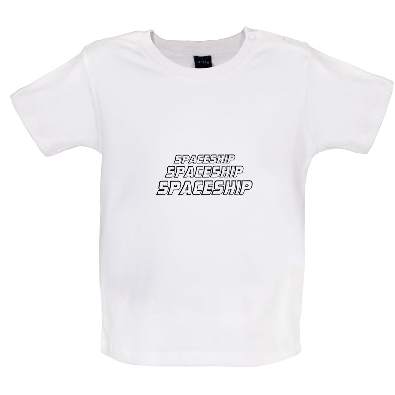 Spaceship Baby T Shirt