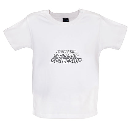 Spaceship Baby T Shirt