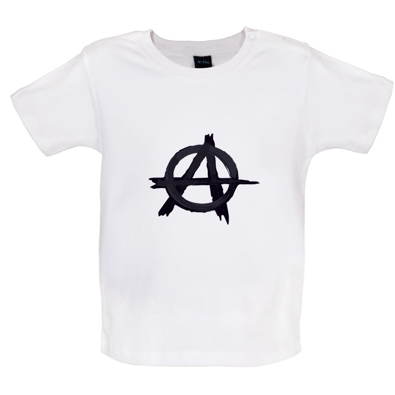 Anarchy Symbol Baby T Shirt