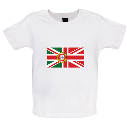Portuguese Union Flag Baby T Shirt