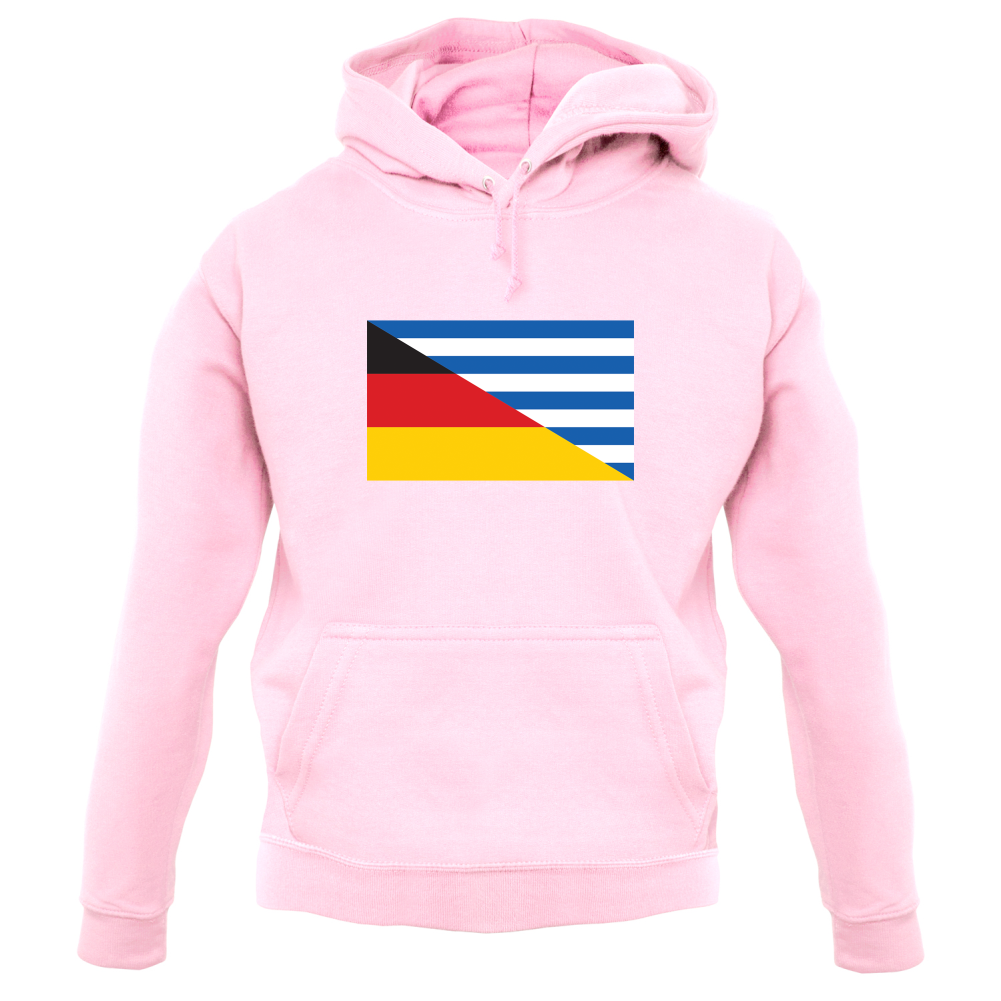 Half German Half Greek Flag T Shirt
