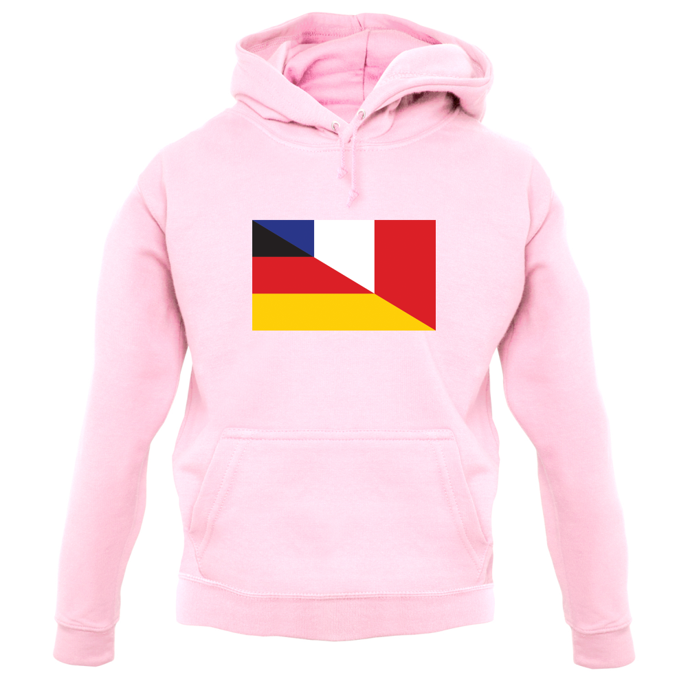 Half German Half French Flag T Shirt