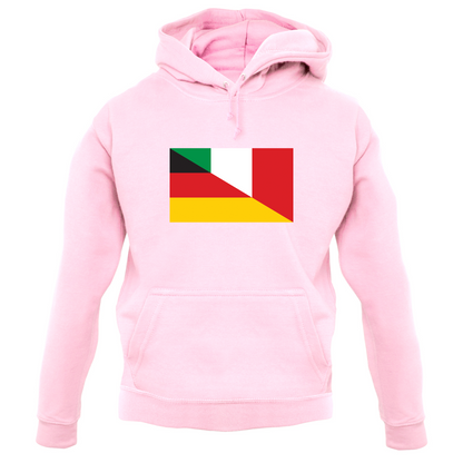 Half German Half Italian Flag T Shirt
