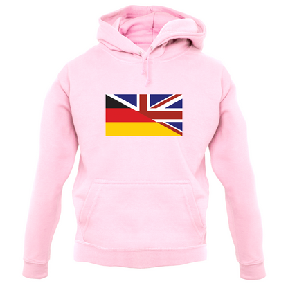 Half German Half British Flag T Shirt