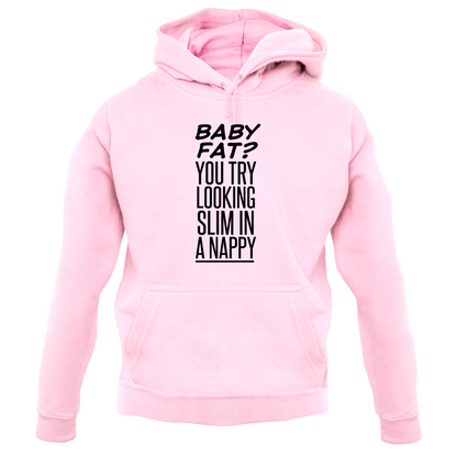 Baby Fat In Nappy  Kids T Shirt