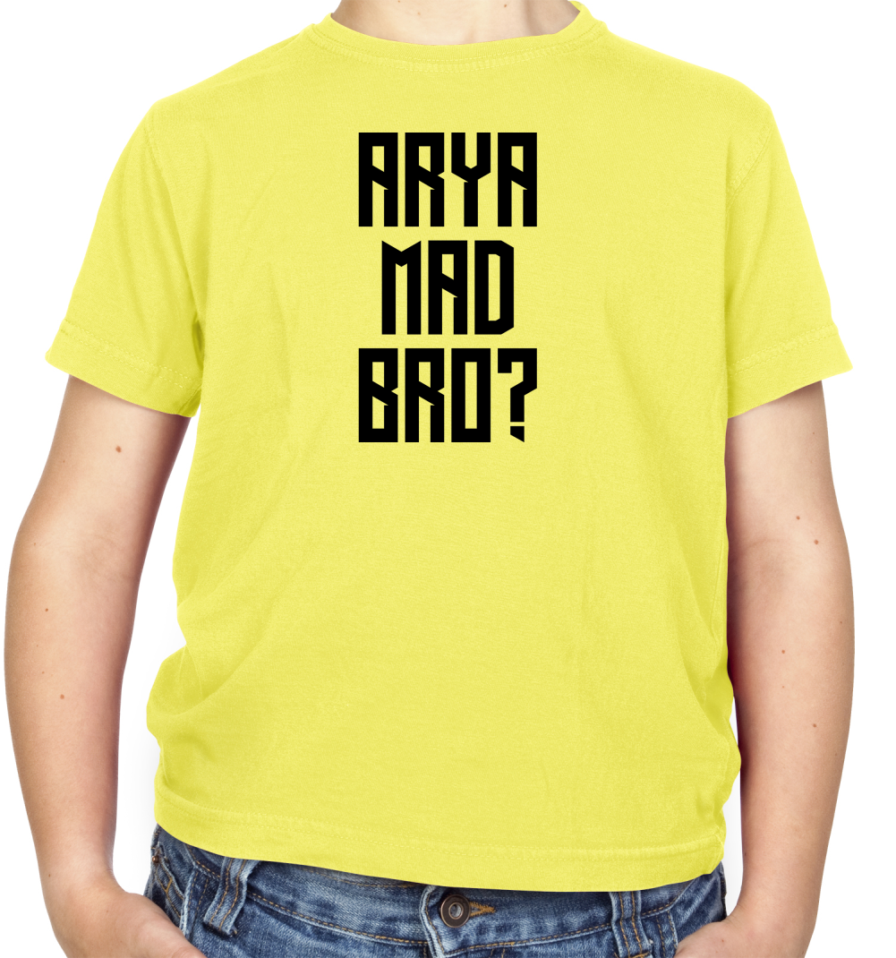 Arya Mad Bro Kids T Shirt