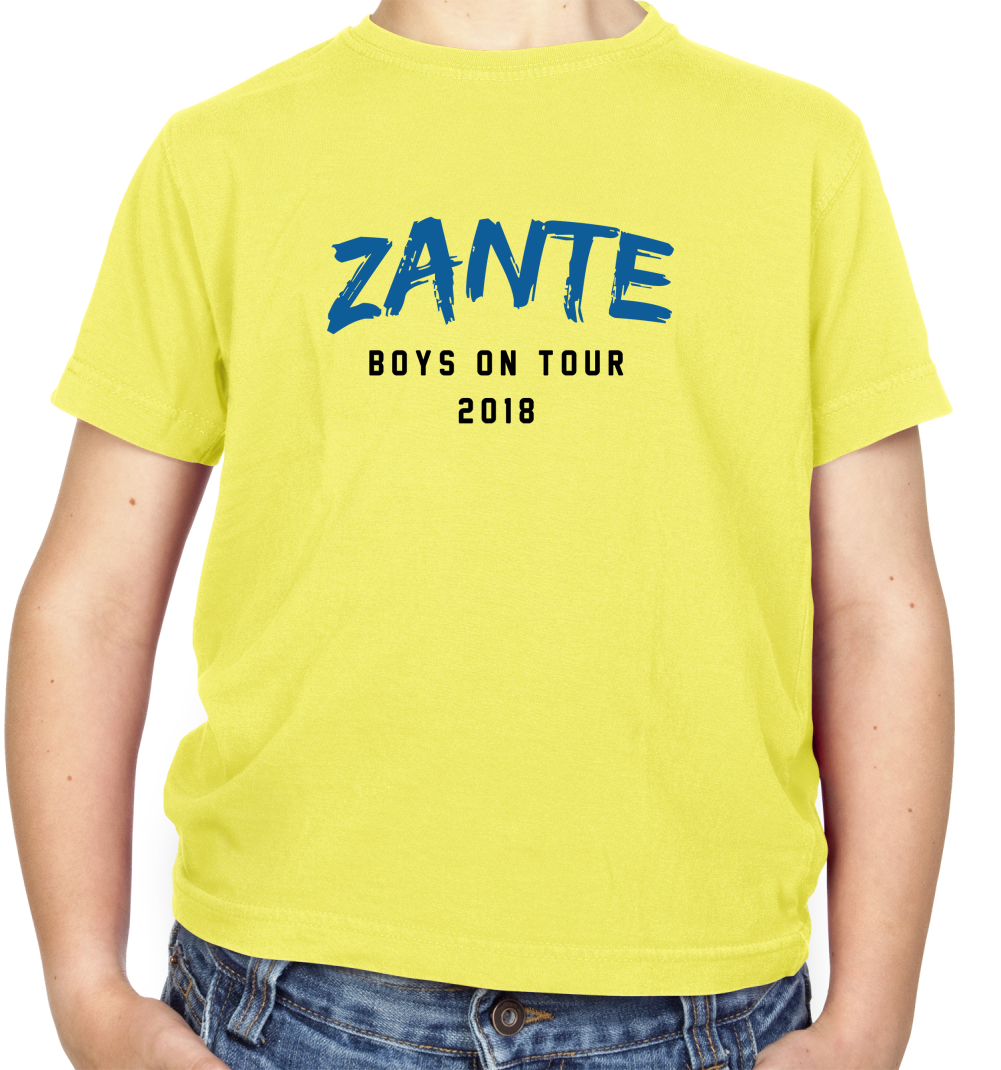 Boys On Tour Zante Kids T Shirt