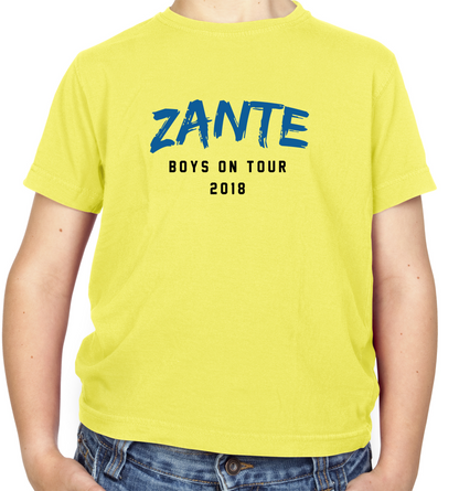 Boys On Tour Zante Kids T Shirt