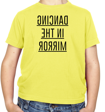 Dancing In The Mirror Kids T Shirt