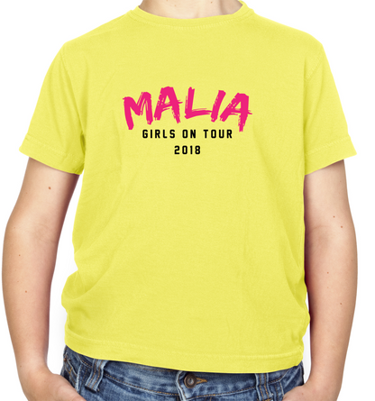Girls On Tour Malia Kids T Shirt